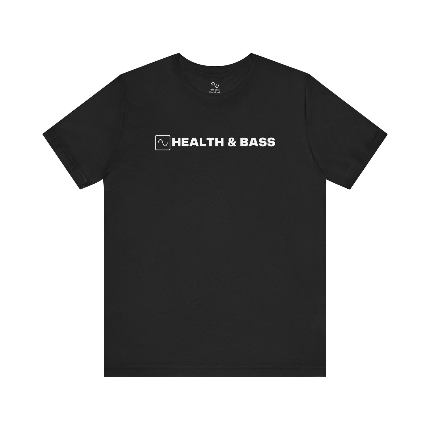 Health & Bass Signature Black Tee